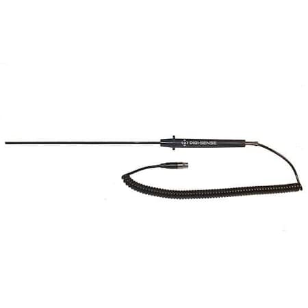 Digi-Sense PFA-Ctd RTD Probe, 100 Ohm, 3-Pin. 10" L 08117-87